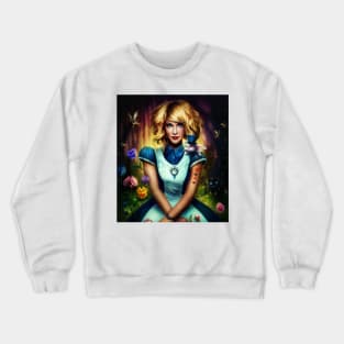 Alice in Wonderland Crewneck Sweatshirt